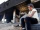 a palestinian girl sits in front of her house after israeli settlers attacked the village of al mughayyer in the israeli occupied west bank april 17 2024 photo reuters